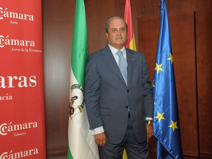 El Presidente Del Consejo Andaluz De Cámaras De Comercio, Antonio Ponce