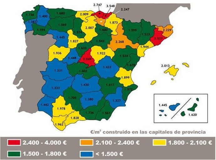 [Grupoeconomia] EL PRECIO MEDIO DE LA VIVIENDA EN ESPAÑA REGISTRA DESDE MAXIMOS 