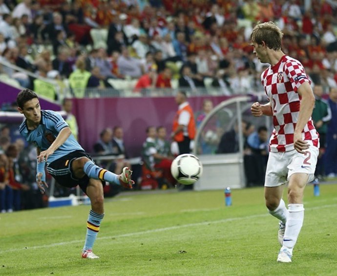 Jesús Navas Selección Española Croacia