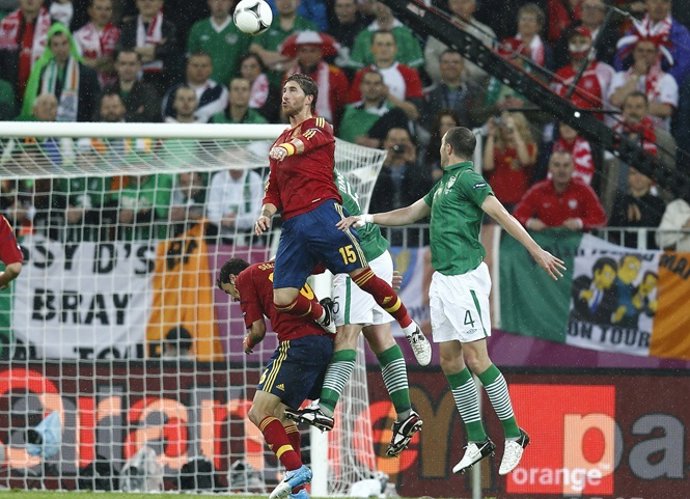 Sergio Ramos España Irlanda Selección Española
