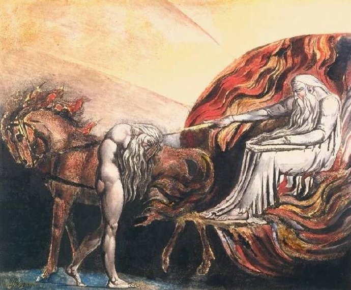 'Dios juzga a Adán' de William Blake