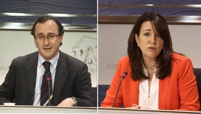  Alfonso Alonso Y Soraya Rodríguez