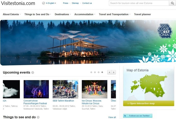 Página Web De Visitestonia