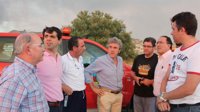 Esteban asegura el incendio de Albacete y Murcia "se encuentra en fase de estabilización"