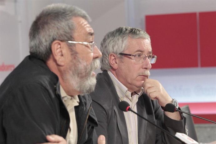 Toxo Y Méndez Presentan Movilizaciones De La Jornada Del 20-J