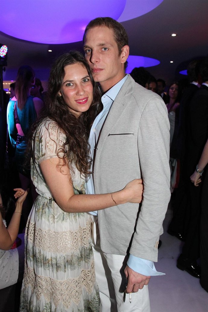 Andrea Casiraghi y Tatiana Santo Domingo