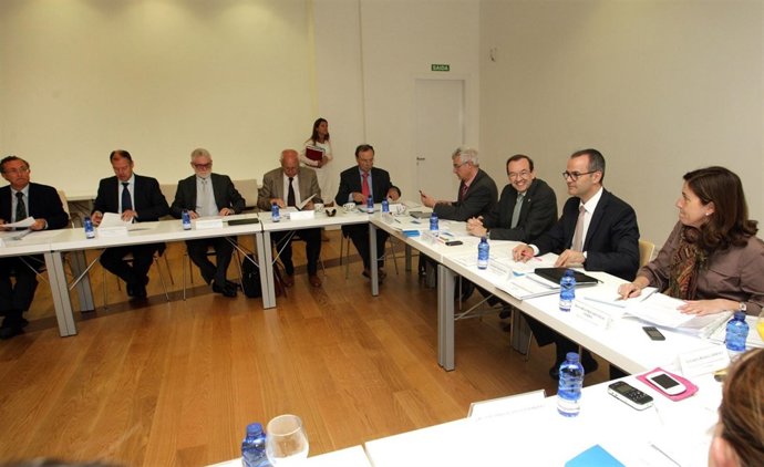 O conselleiro de Cultura, Educación e Ordenación Universitaria, Xesús Vázquez Ab