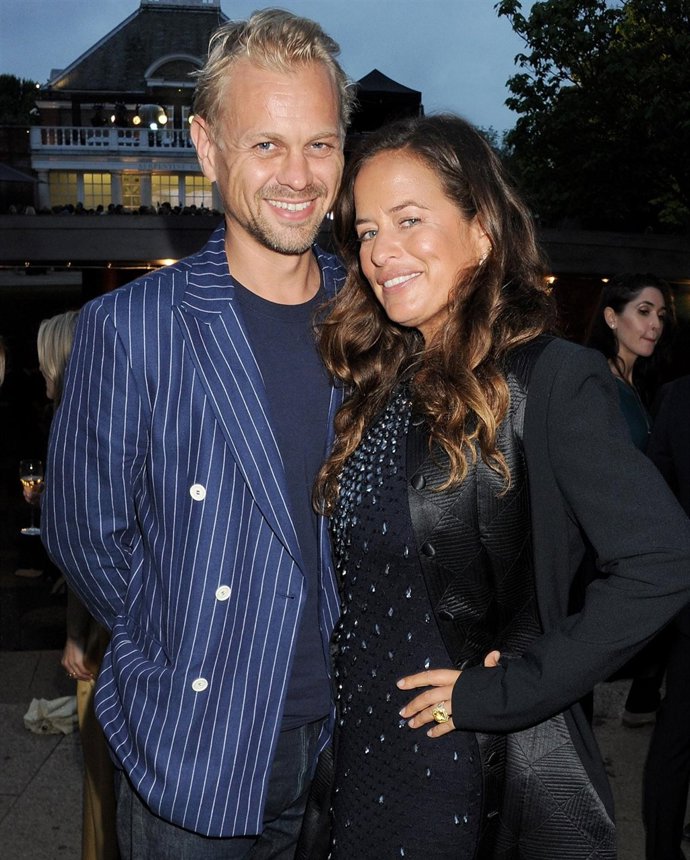 Jade Jagger y su marido