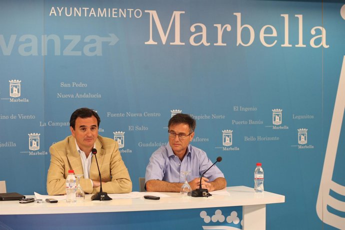 Félix Romero y Enrique Sánchez en rueda de prensa 