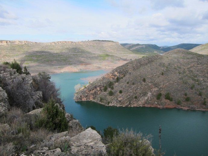 Uno de los embalses de la Cuenca