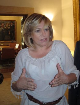 La Vicesecretaria General Del PSOE, Elena Valenciano