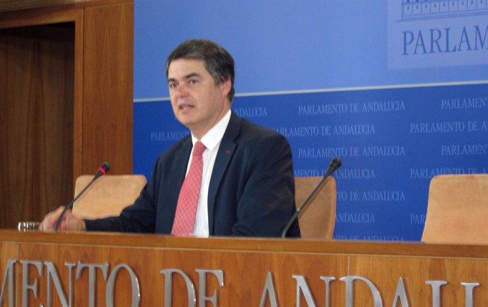 Carlos Rojas, En Rueda De Prensa Posterior A Comisión De Los ERE