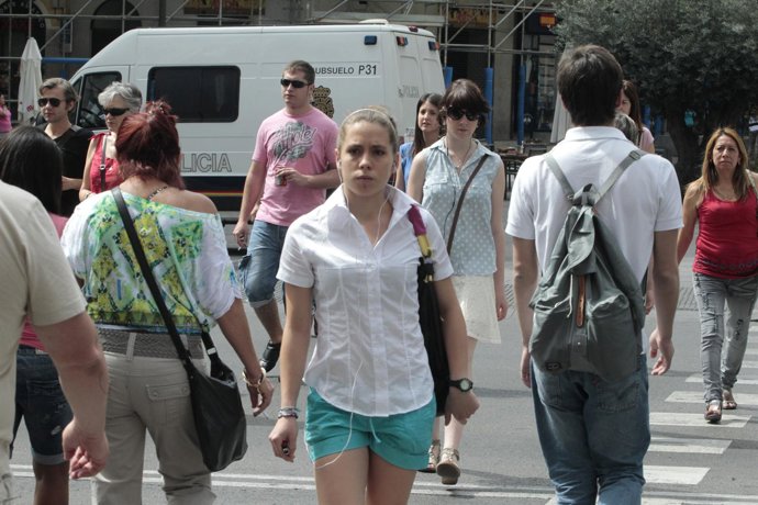 Gente, Consumidores, Aglomeración