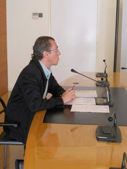 El concejal Ángel Sáinz Yangüela