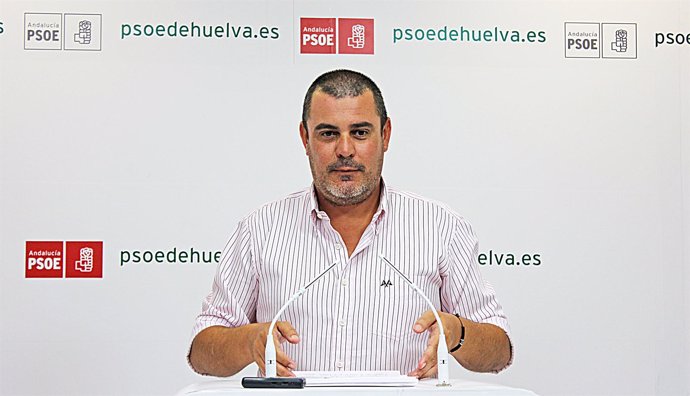 El secretario de Organización del PSOE de Huelva, Jesús Ferrera.