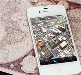 Aplicación UpNext para iOS