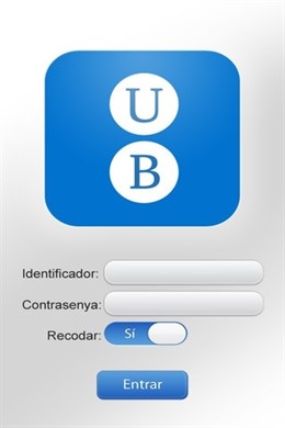 Nueva aplicación móvil de la UB