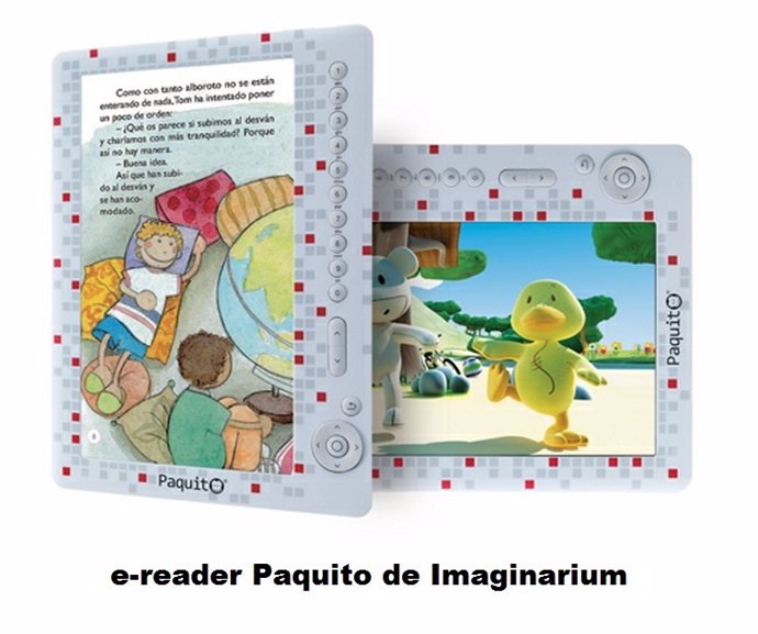 E-reade para niños Paquito de Imaginarium
