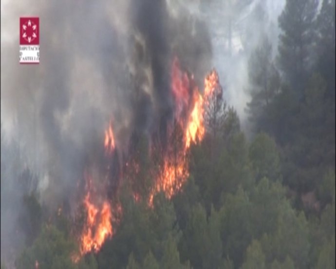 Fallece un piloto en el incendio de Valencia