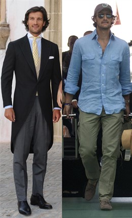 Montaje de Rafa Medina, elegante y casual wear 