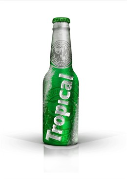 Botella de aluminio de Tropical