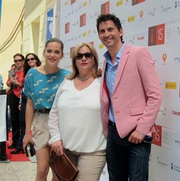 Paco León, María León Y Carmina Barrios De  La Película 'Carmina O Revienta' 