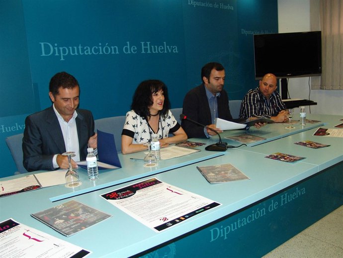 Presentación de la 38 edición del Festival de Cante Flamenco de Moguer (Huelva).