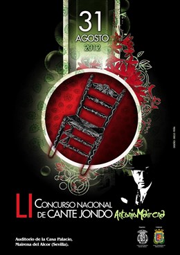 Cartel de promoción del concurso 'Cante Jondo'