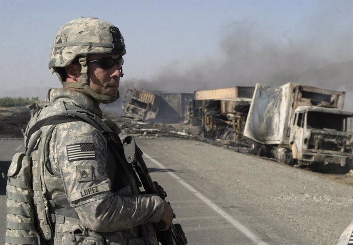 Convoy Atacado En Afganistán