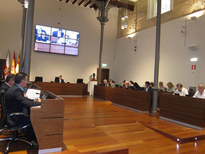 Pleno de la Diputación de Zaragoza (DPZ)