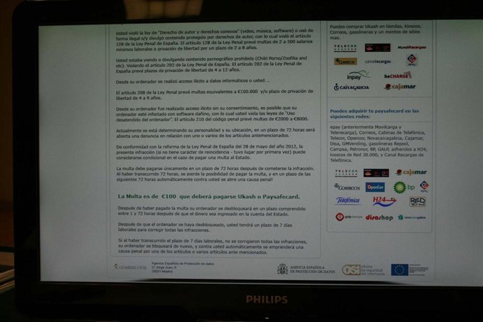 Policía Nacional advierte de un timo en Internet