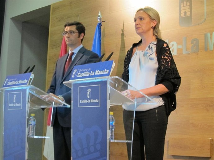 Casero y Romaní en rueda de prensa