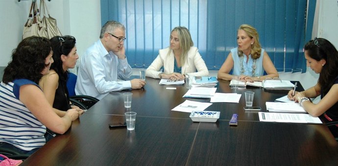 Un momento de la reunión