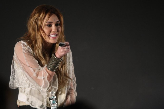 Miley Cyrus en España