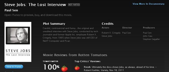 Steve Jobs: the lost interview