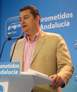 Antonio Sanz, parlamentario andaluz del PP