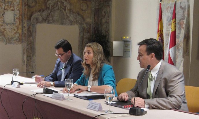 La consejera de Cultura, Alicia García, preside una reunión