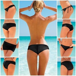Modelo luce distintos tipos de bikinis de Victoria's Secret