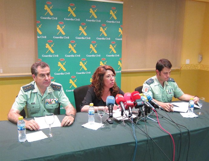 Juan Luis Pérez (i), Carmen Alba y Oscar Esteban.