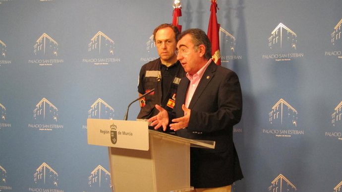 Campos junto a Luis Gestoso