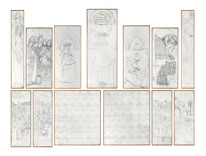 Eduardo Arroyo. El Cordero Místico