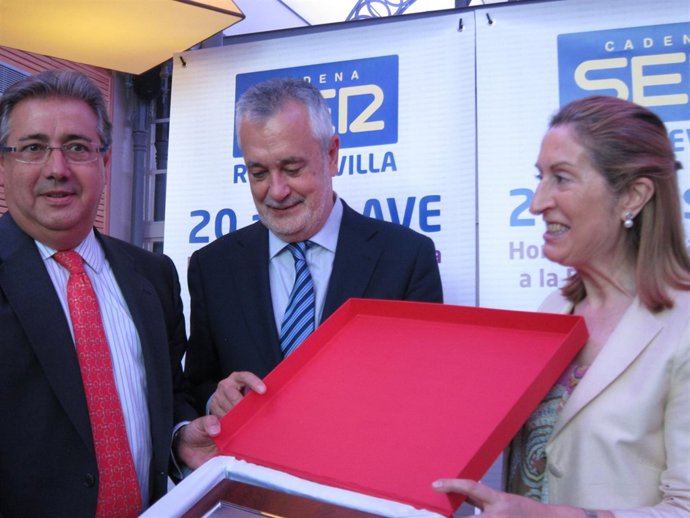 Juan Ignacio Zoido, José Antonio Griñán Y Ana Pastor