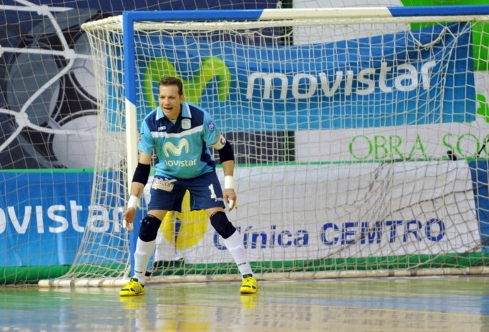 Luis Amado, portero del Inter Movistar