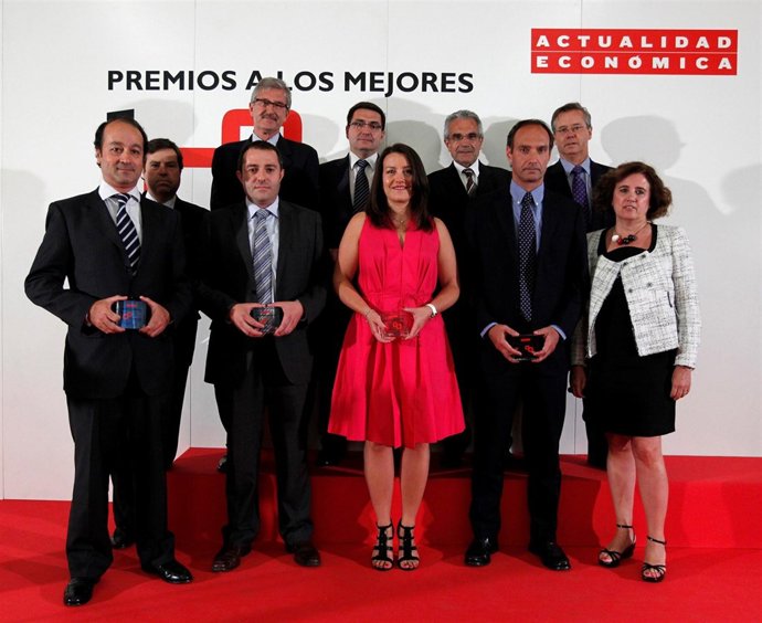 Entrega De Los Premios De Los 100 Mejores Financieros De La Revista "Actualidad 