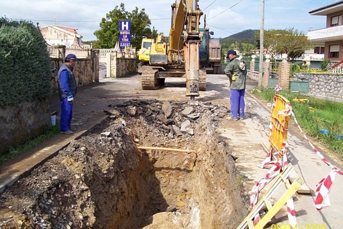 Obras De Canalización, Abastecimiento Agua 