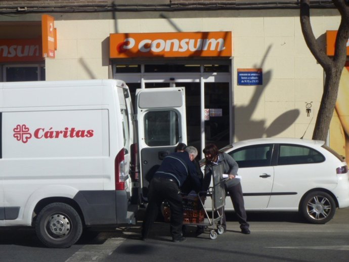 CONSUM DONA 390.000 KILOS DE ALIMENTOS 