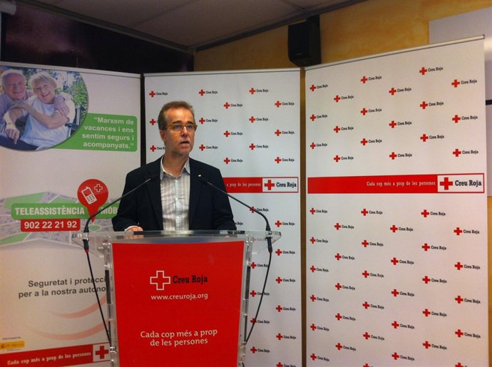 El Presidente De Ceuz Roja En Catalunya, Josep Marqués