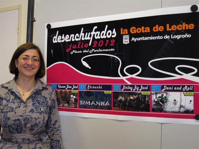 Pilar Montes, en la presentación de 'Desenchufados'