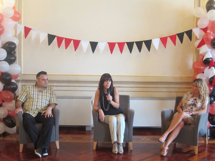 Javier Royo, Ana Castán y Silvia Tarrés creadores del Little Barcelona