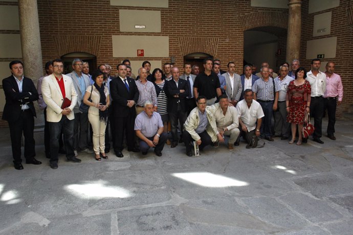 Reunión de ayuntamientos mineros y la asociación de comarcas mineras 
